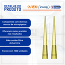 Ponteira Gilson 0-200 UL Amarela 1000un - Firstlab