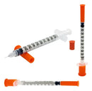 Seringa de Insulina 1ml com Agulha Fixa 6x0,25mm 10un - Descarpack