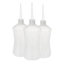 Almotolia Natural Bico Reto Transparente 500ml 3un - Biomedica