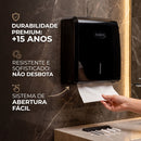 Dispenser Para Papel Toalha Interfolhas Preto - New Classsic Nobre