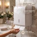 Dispenser Para Papel Toalha Interfolhas New Classic Branco - Nobre