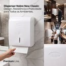 Dispenser Para Papel Toalha Interfolhas New Classic Branco - Nobre