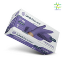 Luva de Procedimento Látex Roxa Com Pó 100un - Unigloves