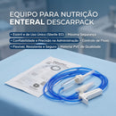 Equipo para Nutrição Enteral Escalonado 10un - Descarpack