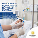 Equipo para Nutrição Enteral Escalonado 10un - Descarpack