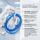 Equipo para Nutrição Enteral Escalonado 10un - Descarpack