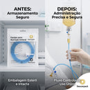 Equipo para Nutrição Enteral Escalonado 10un - Descarpack