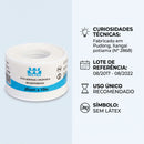 Fita Cirúrgica Microporosa Branca 2,5cm x 10m - Wiltex