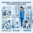 Saco de Lixo Infectante 15 Litros 100un - Descarbox