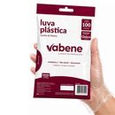 Luva Plástica Descartável Sem Pó 100un - Vabene