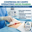 Campo Operatório 40x45cm  Sem RX 50un - Nicks Pharma