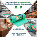 Pano Multiuso 28cm x 25m Verde - Nobre