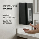 Dispenser Sabão E Álcool Com Reservatório Preto Street 800ml - Nobre