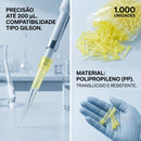 Ponteira Gilson Amarela 0 - 200ul 1000un - Tera Medical