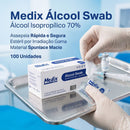 Álcool Swab 100un - Medix