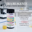 Tiras Reagentes Para Urinálise 10 Parâmetros 150un - Labor Import