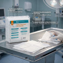 Toalha Descartável Para Assepsia 50g 30x35 cm 100un - Medix