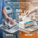 Toalha Descartável Para Assepsia 50g 30x35 cm 100un - Medix