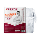 Avental Descartável Branco Manga Longa 20G 10un - Vabene