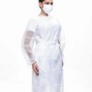 Avental Descartável Branco Manga Longa 30G 10un - Inoven