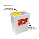 Coletor Rígido Para Resíduos Quimioterápicos 13L - Descarpack
