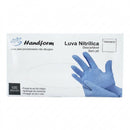 Luva de Procedimento Nitrílica Azul Sem Pó - Handform