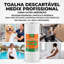Toalha Descartável 45cmx80m 100un - Medix