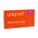 Microcanulas 70x1,25mm Com Agulha Auxiliar 18G 12un - Uniqmed