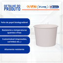 Pote de Papel Para Sorvete 250ml 25un - Vabene