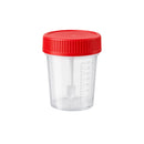 Coletor 80ml Tampa Vermelha C/PA 100un Granel Estéril - Saraplast