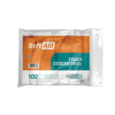 Touca TNT Branca Sanfonada 100un - Soft Aid