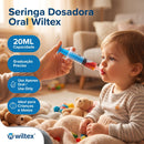 Seringa Dosadora Oral 20ml 40un - Wiltex