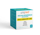 Agulha Hipodérmica Descartável 13x0,30mm 30G 100un - Uniqmed