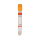 Tubo Sangue Soro Gel 5ml 13X100 Amarelo - Descarpack