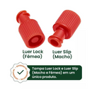 Tampa Vedante Macho/Fêmea Luer Lock 100un - Descarpack