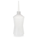 Almotolia 500ml Transparente Bico Reto - Biomedica