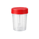 Coletor 80ml Tampa Vermelha C/PA 100un Granel Estéril - Saraplast