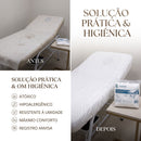 Lençol Descartável Com Elástico Branco - Anadona
