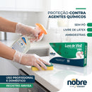 Luva de Vinil Sem Pó 100un - Nobre