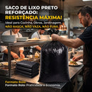 Saco De Lixo Preto Reforçado 300L 100un - Dr. Luvas