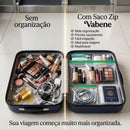 Saco Com Fecho Zip Lock Hermético N13 20x20cm 50un - Vabene