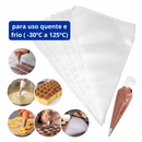 Saco de Confeiteiro Pequeno 31x19cm 50un - Vabene