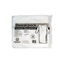 Avental Descartável Branco Manga Longa 20G 10un - Descarpack