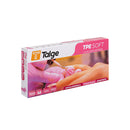 Luva TPE Rosa Sem Pó 100un - Talge