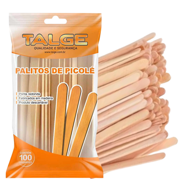 Palito de Picole 100un - Talge